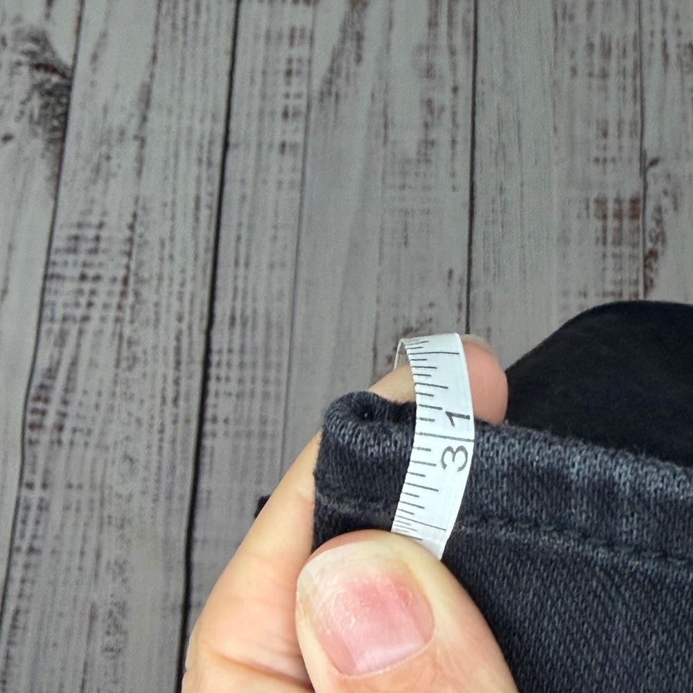 JMclaughlin‎ Womens Black Denim Jeans Skinny Stretch Size 10 Inseam 31 - Picture 5 of 5